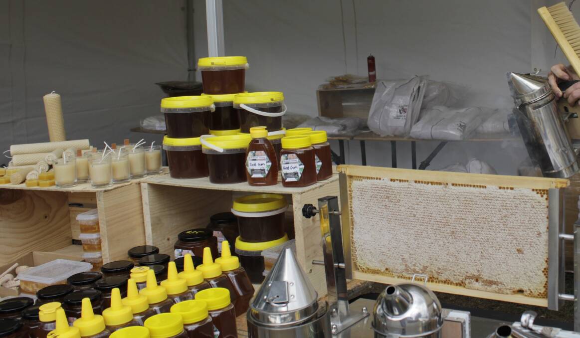 Not only are bees great for pollination purposes, their honey comes in a variety of flavours. Picture by Holly McGuinness