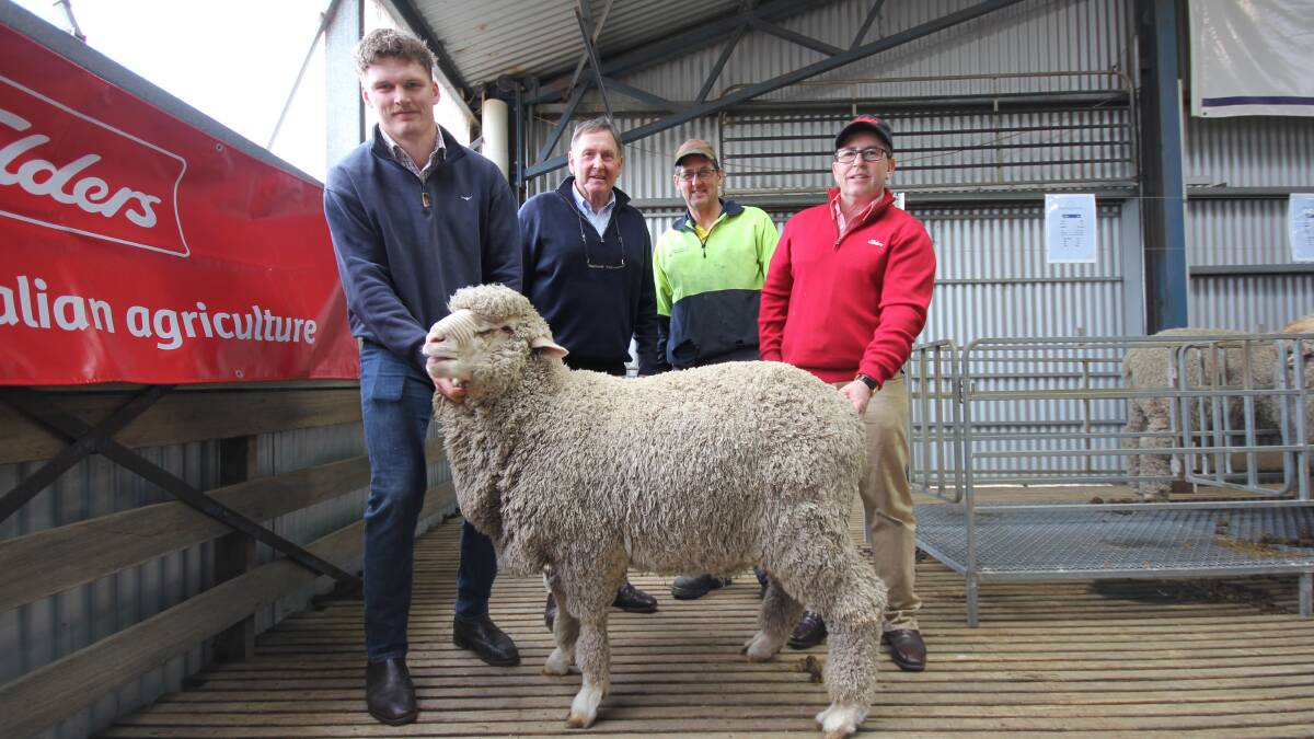 Montrose Hill ram sale driven by return clients, who bought top price and volume rams