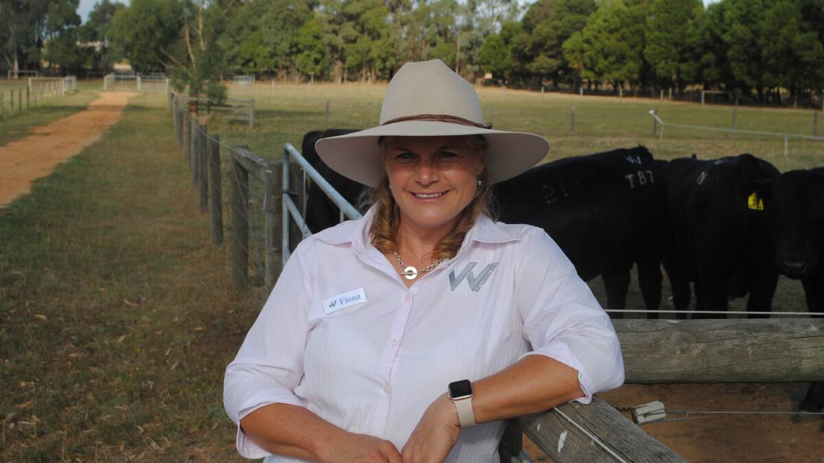 Wattlewood Angus stud principal Fiona Glover, Lang Lang. Picture by Barry Murphy