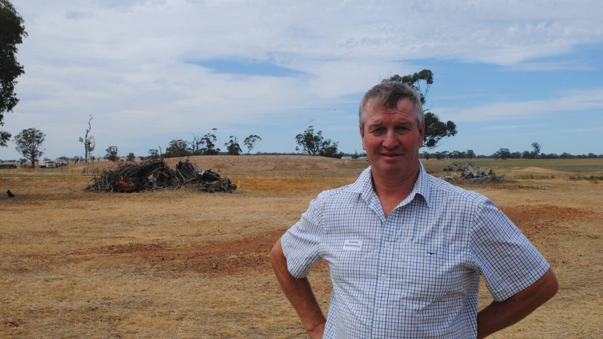 Grain Producers Australia's (GPA) founding director Andrew Weidemann, Rupanyup. Picture by Barry Murphy