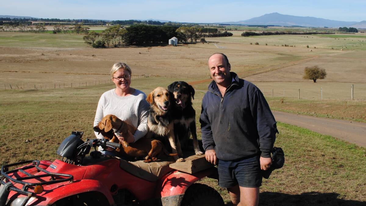 Margit and Henry Smith, Longford, Tasmania, have run farm stay since 2016. Picture by Barry Murphy 