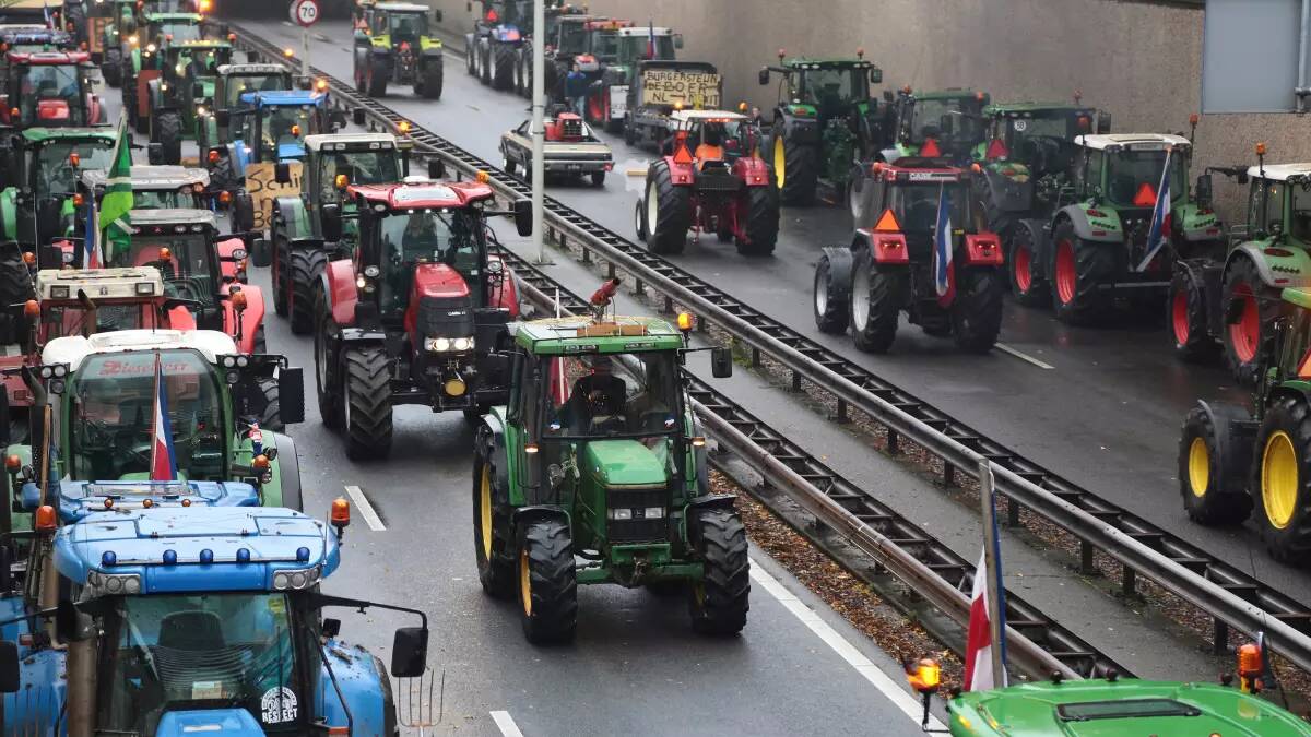 Australian farmers could soon protest like their European counterparts, according to NFF president David Jochinke. Picture via Shutterstock