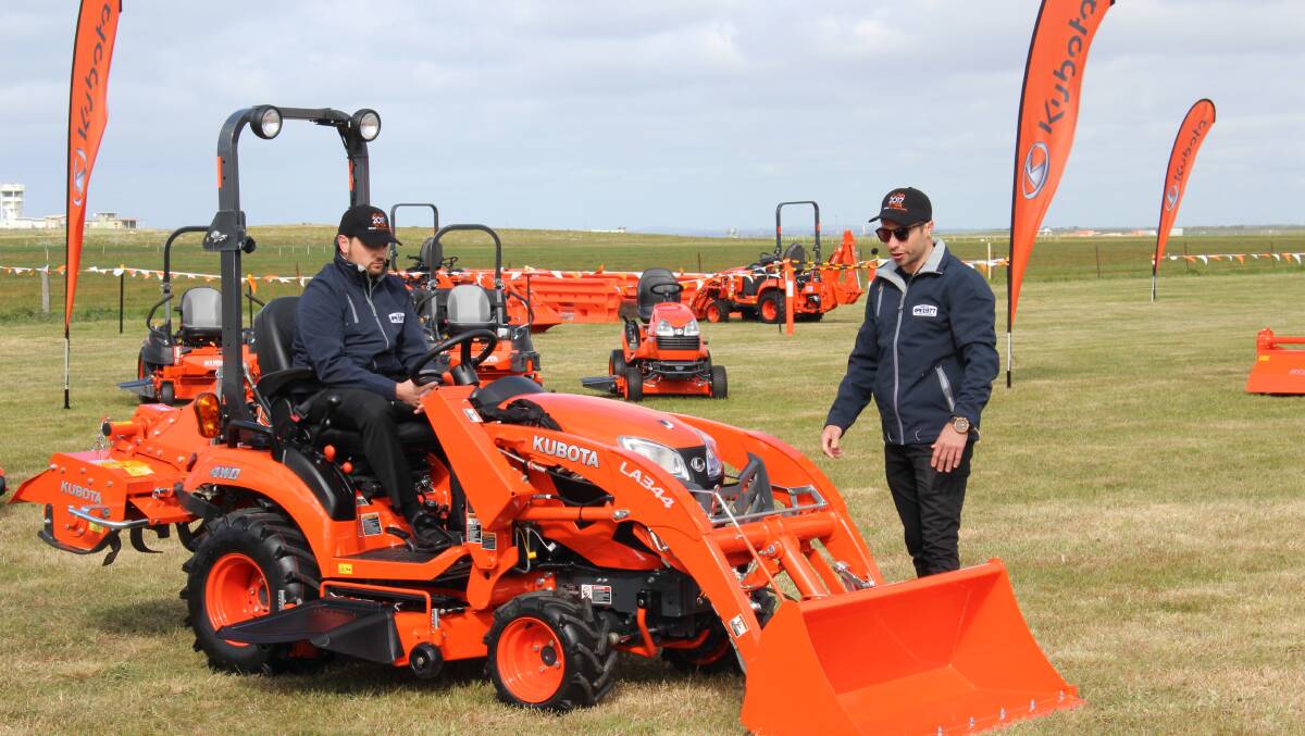 RISK ASSESSMENT: Kubota Australia said running buyers through safety features is an important part of machinery safety.
