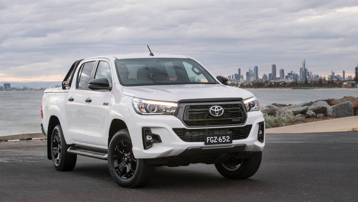 URBAN WARRIOR: The Hilux Halo Rogue is designed for luxury and off-road weekends.