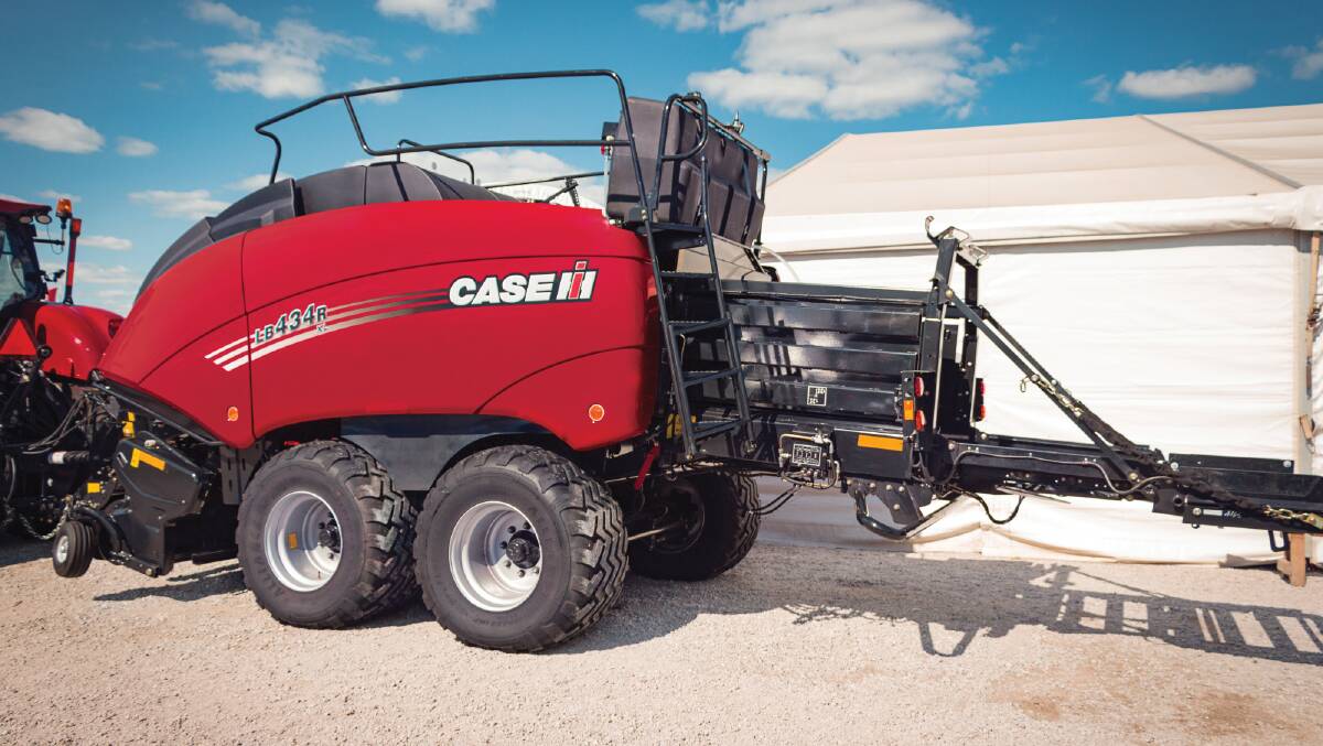 LONGER CHAMBER: The Case IH LB434XL features a chamber 80 centimetres longer than previous models. 