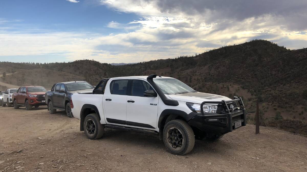 ALL DIFFERENT: The Rugged Hilux integrates a steel bullbar and hard wearing interior, while the Rugged X is built for off-road luxury and the Rogue will suit the urban warrior, with a hard tonneau cover and marine grade carpet.  