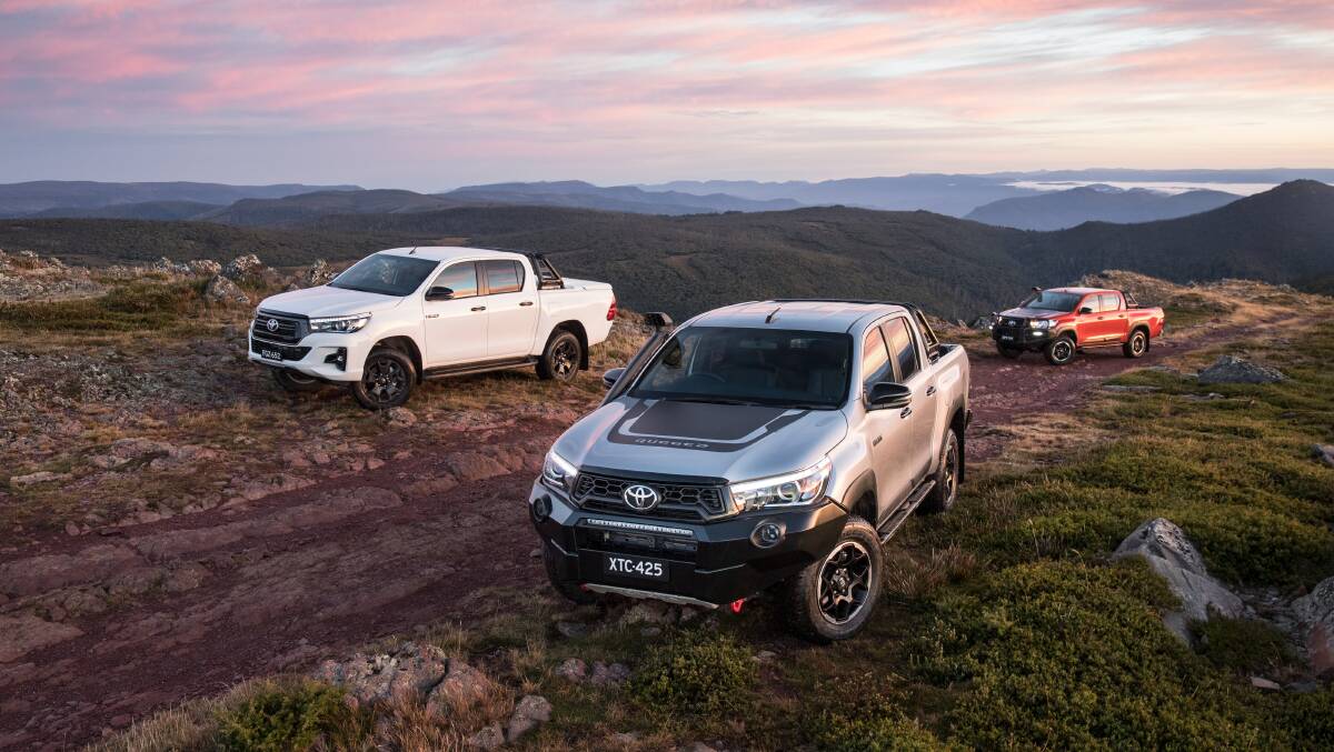 WHAT A FEELING: Toyota release the Halo Hilux models