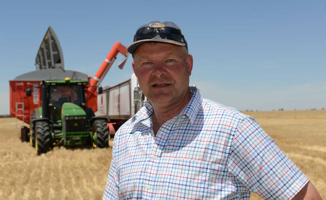 Victorian cropper, Ross Johns, said the use of Diunstan mother bins and chaser bins during harvest added to efficiency.