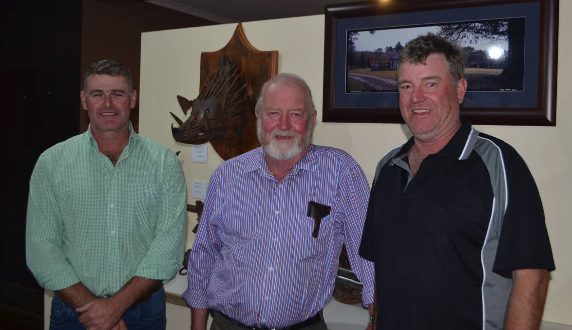 Crookwell-based woolgrowers Michael Lowe, Gavin McDonald and Shannon Arnall enjoyed a couple of days looking at Monaro-bred flocks.