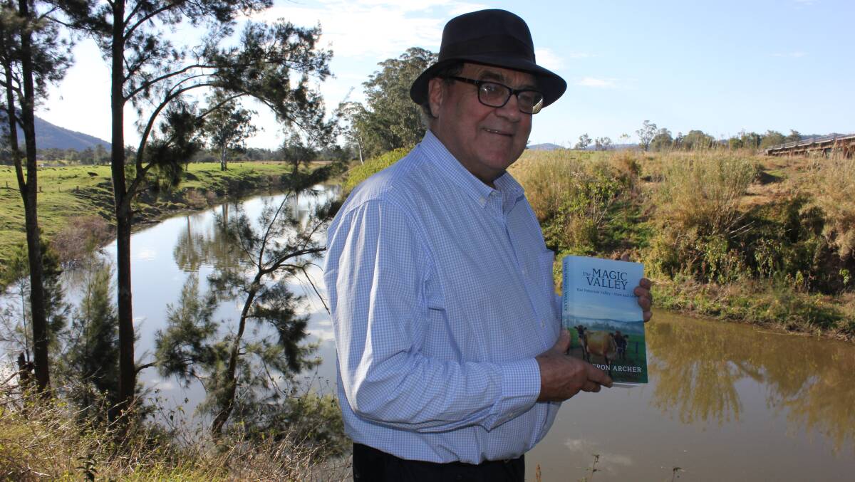 Cameron Archer AM has lived beside the Paterson River for 43 years and has written an evocative ode to the pretty valley. Photo: supplied