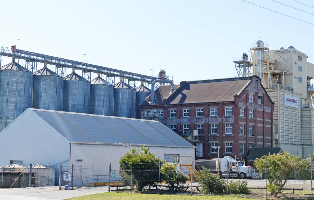 Ridley Corporation's East Bendigo feed mill, earmarked for "rationalisation".