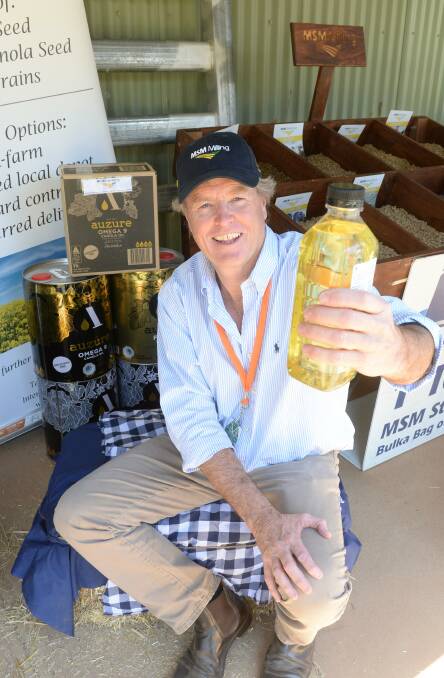Central West NSW canola farmer, MSM principal and Foodbank donor, Bob MacSmith.
