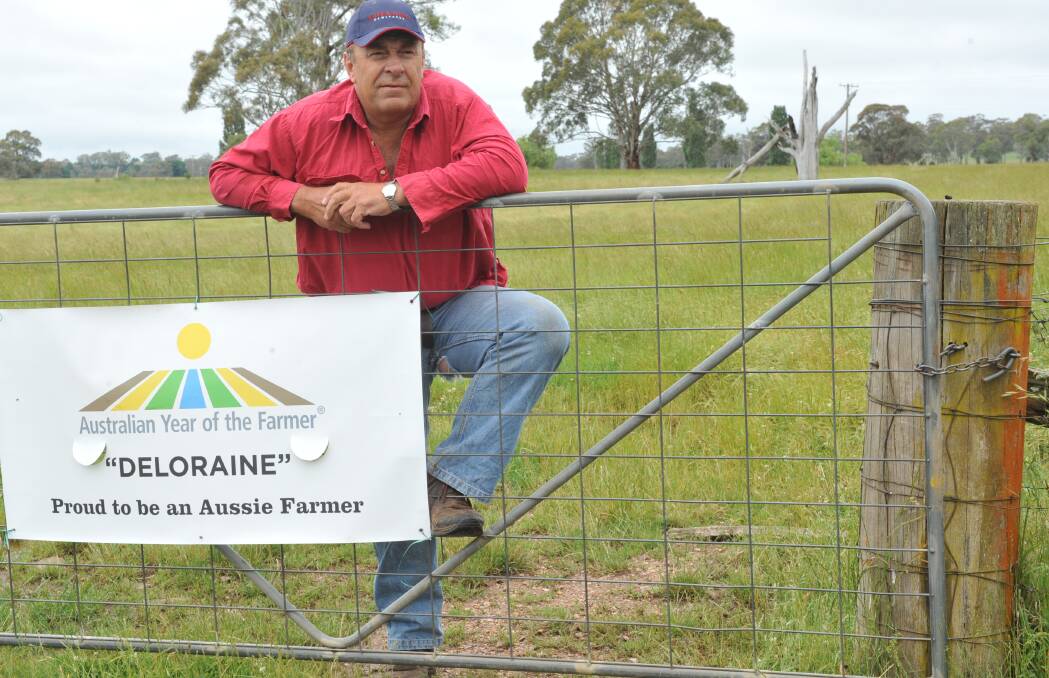 National Farmers Federation president, Jock Laurie, on his NSW property, Deloraine, at Walcha in 2012, the NF- supported Australian Year of the Farmer.