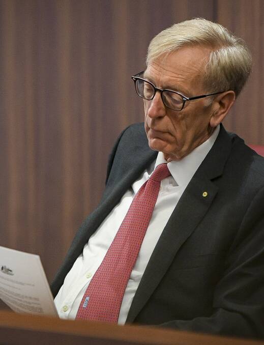 Commissioner Kenneth Hayne at the Royal Commission into Misconduct in the Banking, Superannuation and Financial Services Industry.