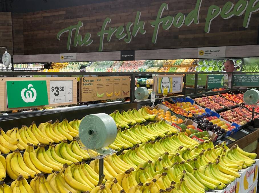 Woolworths sales growth is struggling to match Coles. File photo.