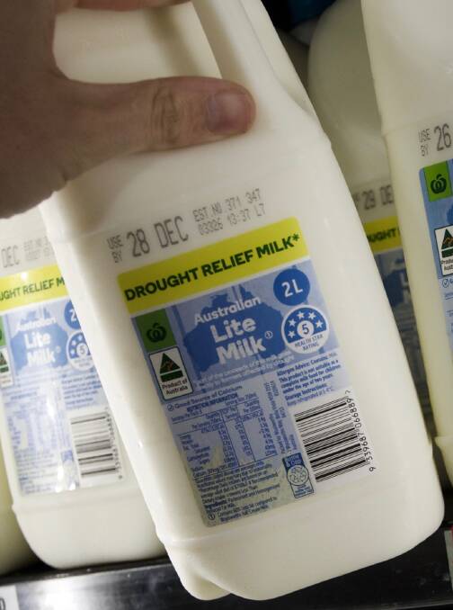 Woolies will remove its Drought Milk Range as the new $1.10 a litre price is introduced across its house brand fresh milk range this week.