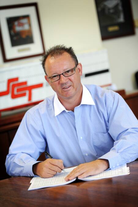SCT Logistics managing director Geoff Smith.