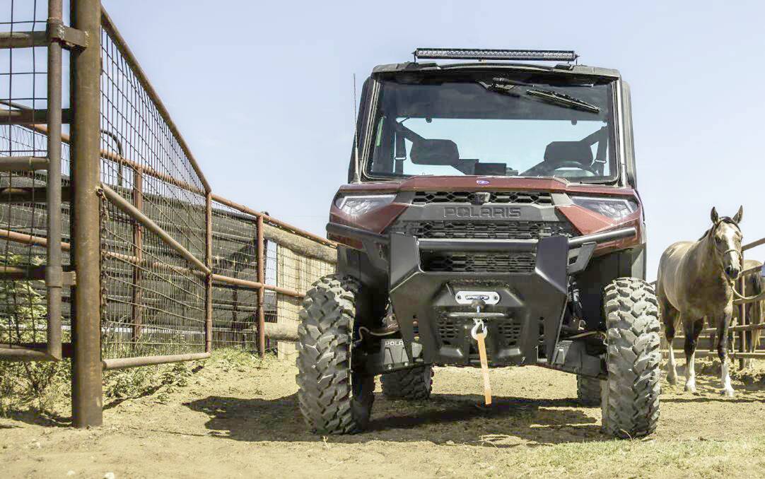 Polaris says sales of its Ranger model side by sides have been strong as buyers leave the farm quad bike farm.