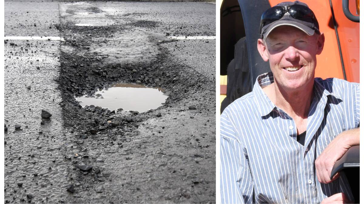Pyrenees Shire Councillor David Clark says the road funding system is broken.