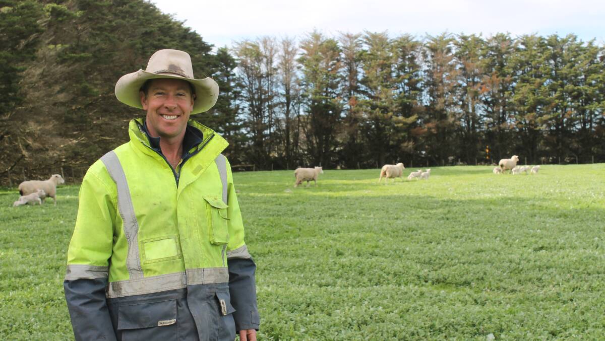 Tom Whinney said changing the breed of sheep run at Mount Hamilton Pastora Co,, Nerrin Nerrin, had seen a big uptick in fertility.