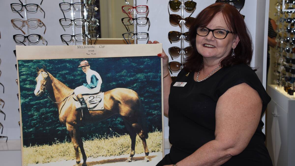 REMEMBER: Christine Currie is heading to the 2018 Melbourne Cup to remember her father Ray Neville who was the youngest jockey to win the big race. 