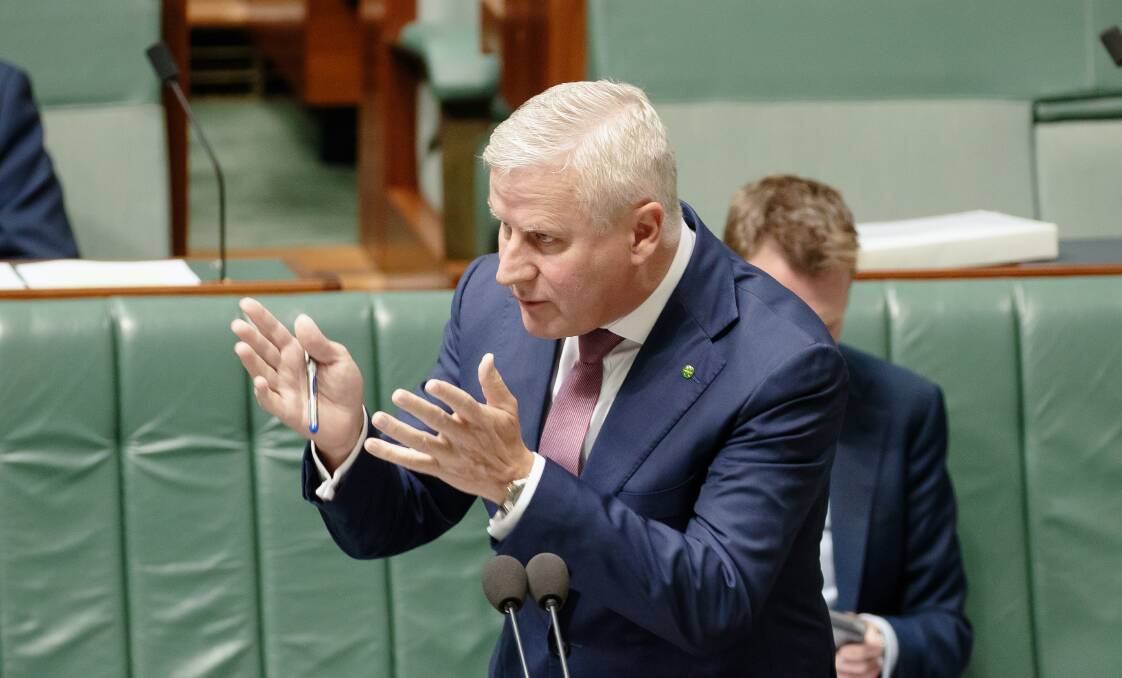 PRE-BUDGET: Deputy Prime Minister and leader of the Nationals Michael McCormack. Photo: Sitthixay Ditthavong