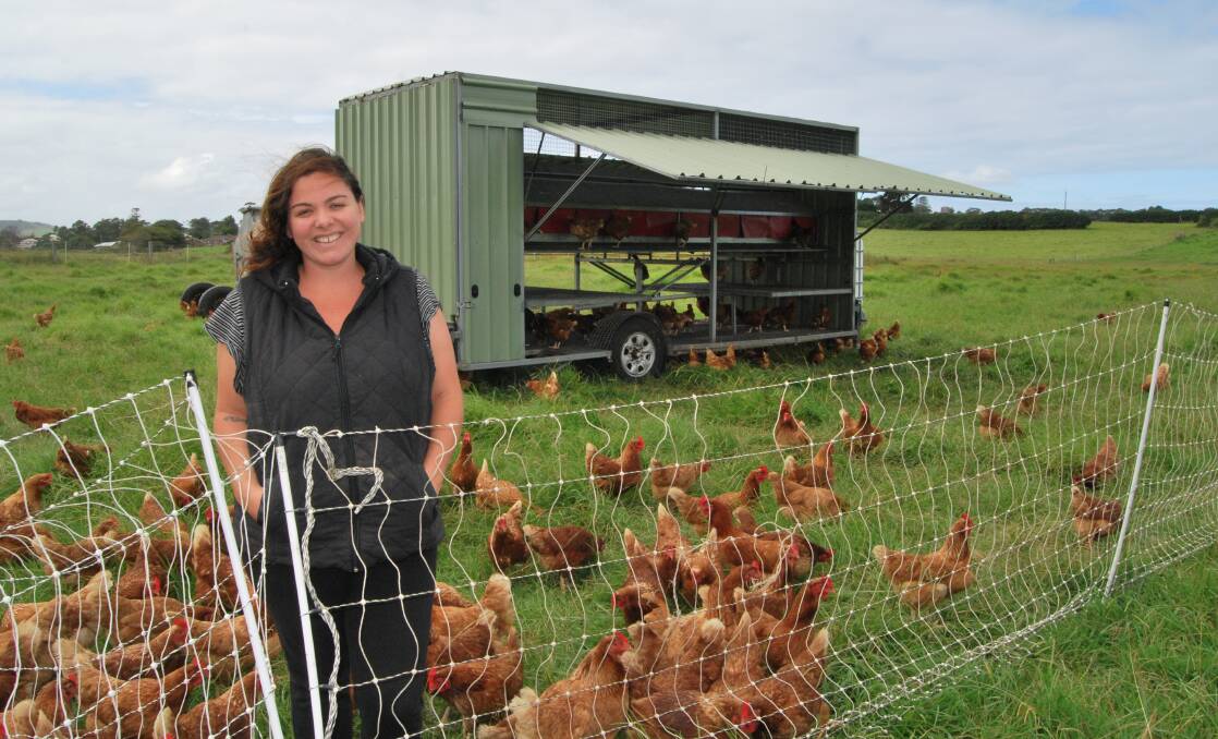 GROWING: Crooked River Farm's Erin Clare said they would love to supply more markets further afield with their products.