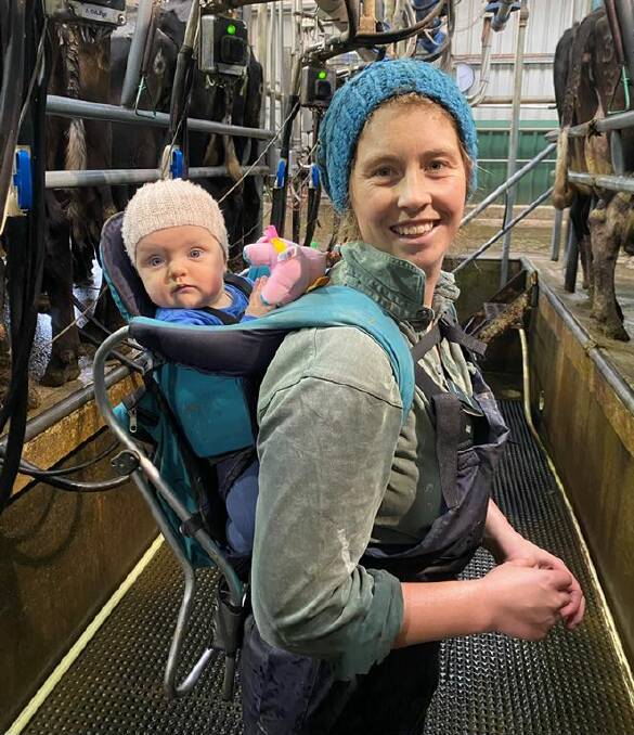 Fifth-generations dairy farmer Shaelyn Van Brecht, Scottsdale, Tasmania.
