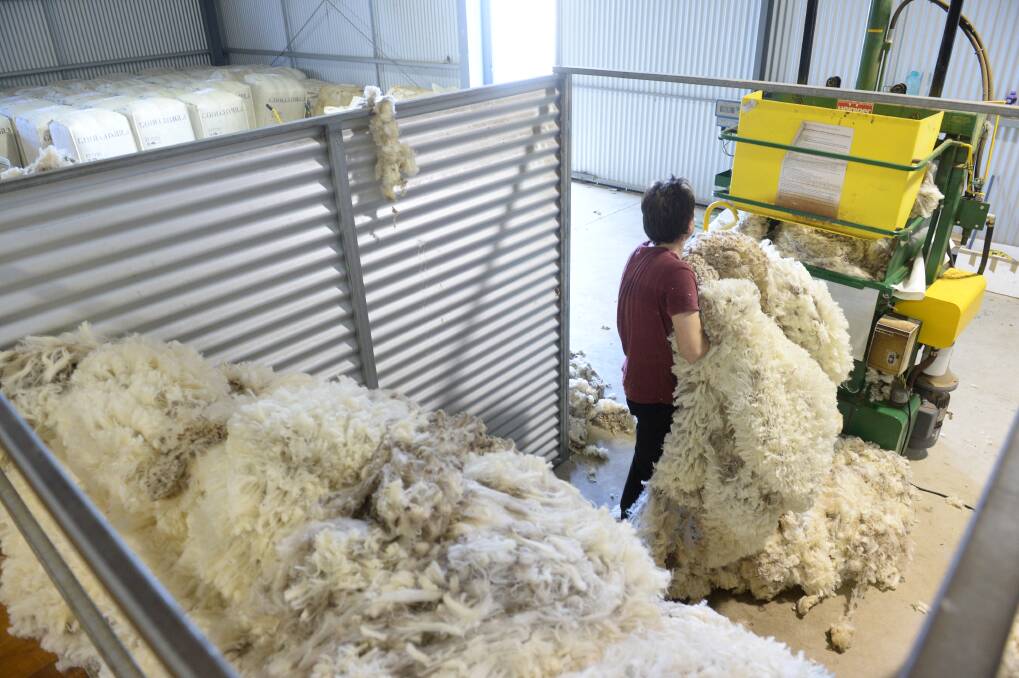 The Chinese wool textile industry is facing some pretty difficult trading conditions.