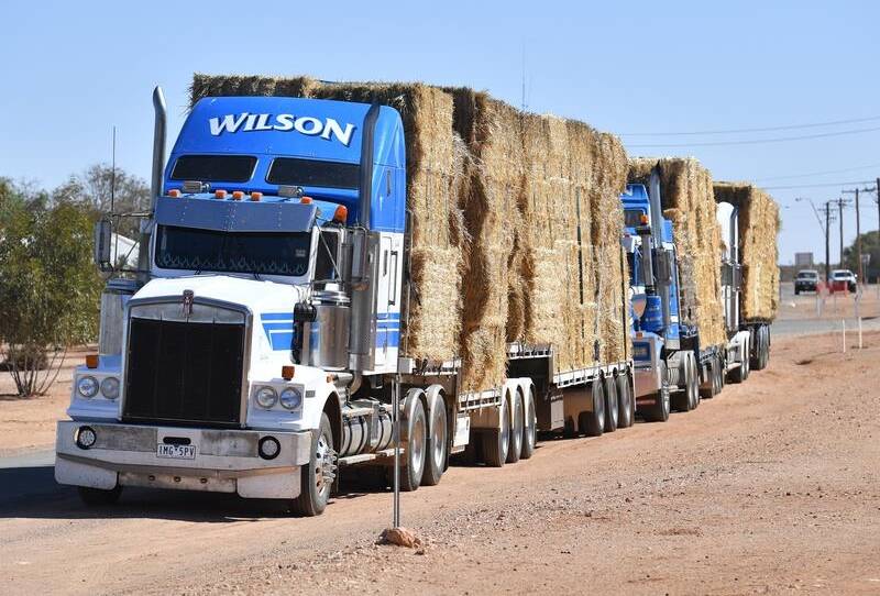 WA farmers delivered 3000 tonnes of hay to Cobar in NSW, on Australia day.