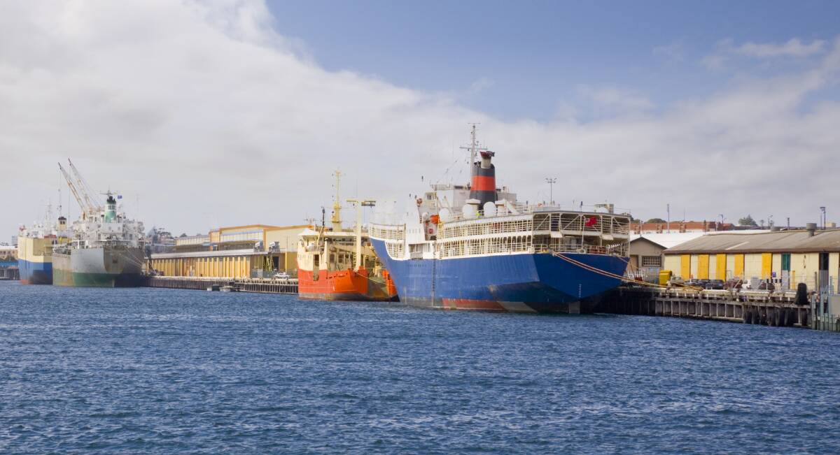 A live export ship is moored at the Port of Fremantle, WA. Photo: Shutterstock.