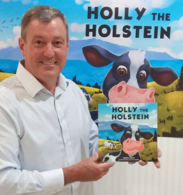 'Holly the Holstein' is written by author Russell Smith.