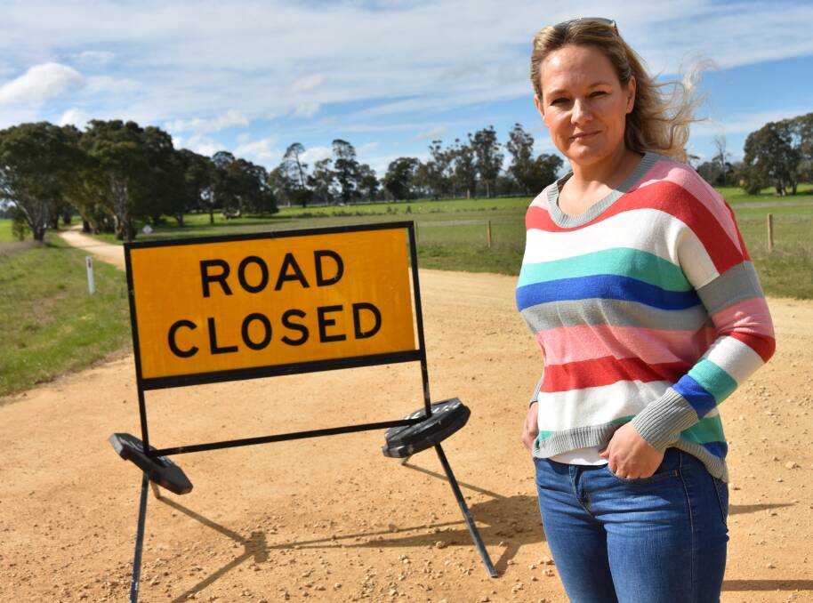 FEARS REMAIN: Border community member Paula Gust, Apsley, Vic, says many residents in the 40-kilometre zone are wary of being locked out of SA again.