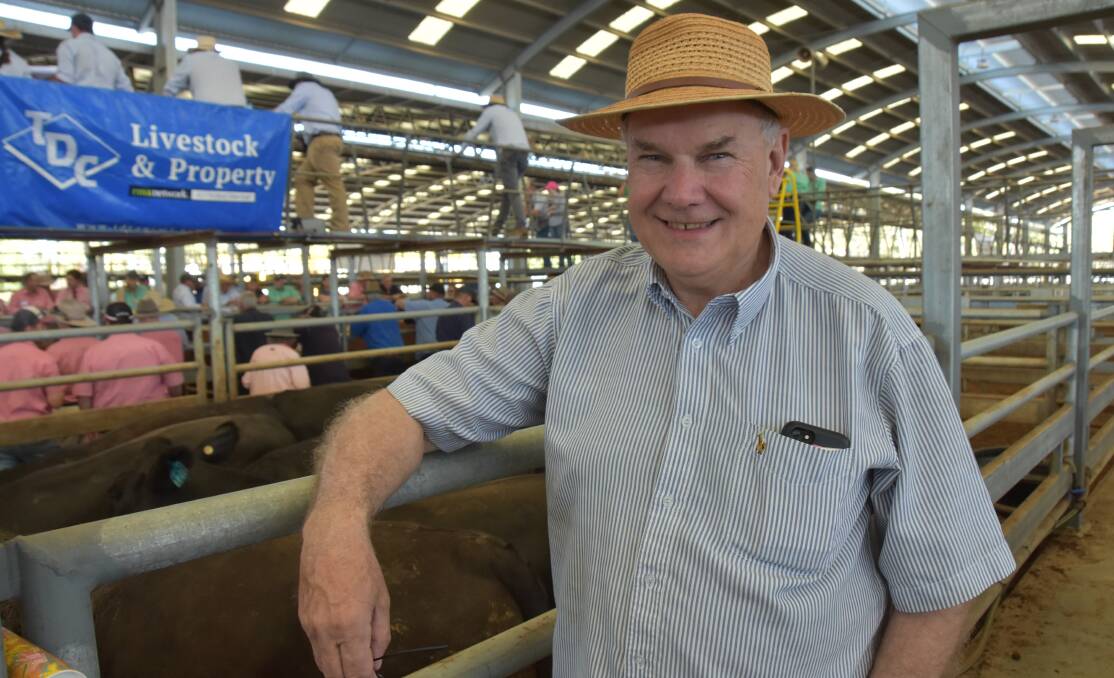 Neil Engler, Engler Enterprises, Thornlea, sold 50 Angus heifers to a $3400 high in the female sale. He will also have 180 steers in next week's Naracoorte weaner sale.
