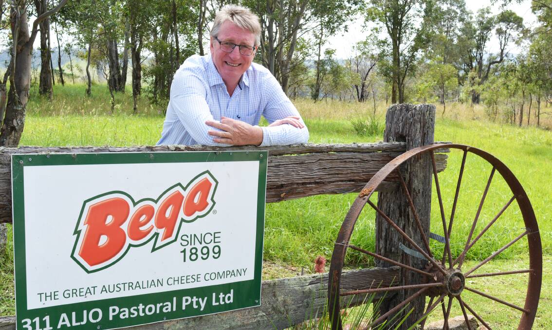 HOME-GROWN SUCCESS: Bega Cheese executive chairman Barry Irvin at his family farm on the Snowy Mountains Hwy. Photo by Ben Smyth.