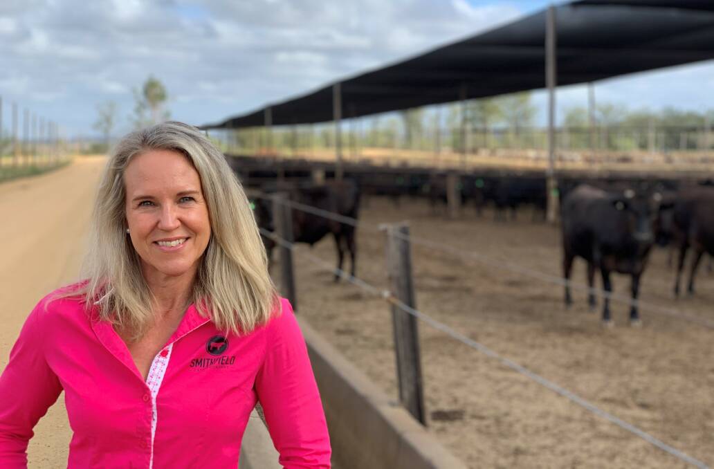 AT THE HELM: Barb Madden, from Queensland's Smithfield Cattle Company, is the new president of the feedlot industry's peak body, the Australian Lot Feeders' Association.