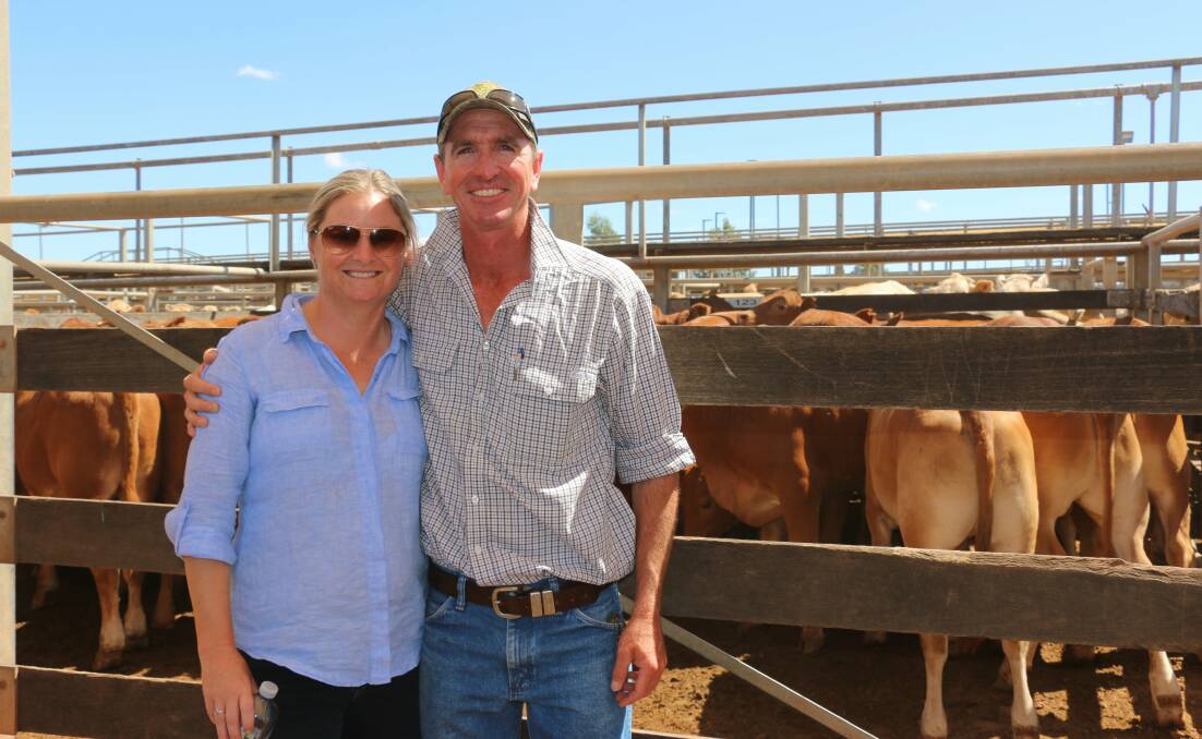 Queensland breeders Jack and Emma Groat, Lorraine, north of Roma, say they moved quickly to both offload stock and secure supplementary feed.
