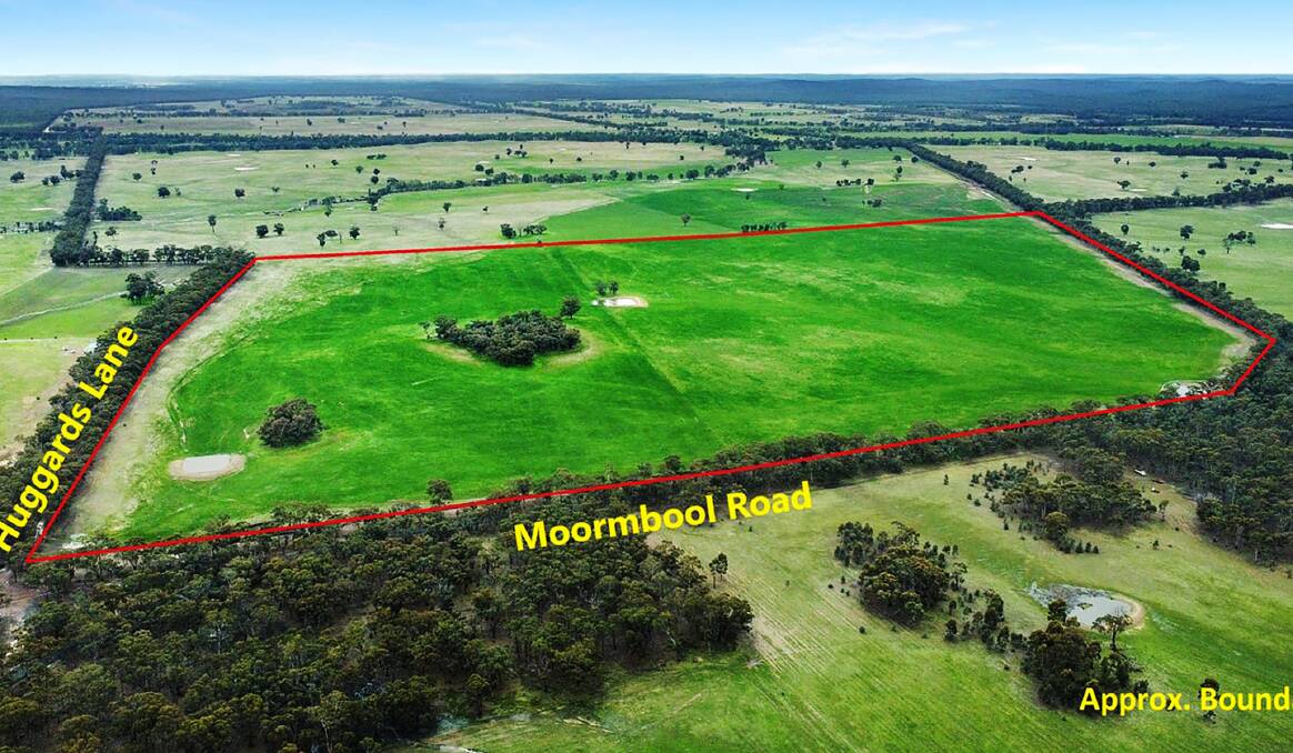 This 272 acre farm block at Moormbool, between Heathcote and Nagambie, has sold for $840,000.