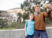 Many people travelled to the remote Dartmouth Dam late last year to witness the rare sight of water cascading down its rocky spillway for the first time in 26 years.