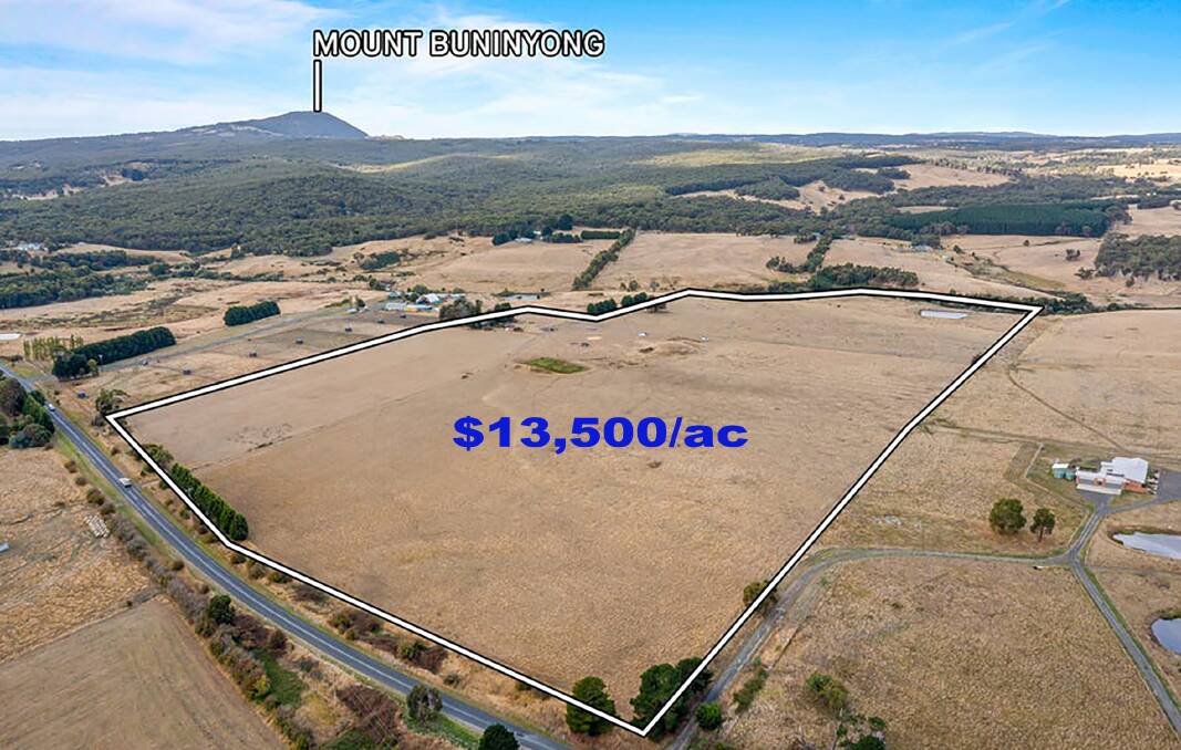 The other farm block at Garibaldi on 56 acres sold for $760,000.