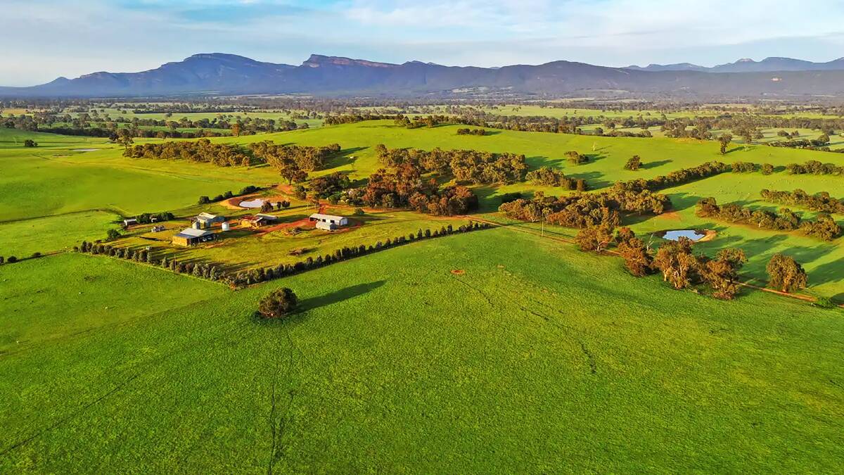 One of the biggest farms in the Pomonal area near the Grampians is up for sale. Pictures from Ray White Rural