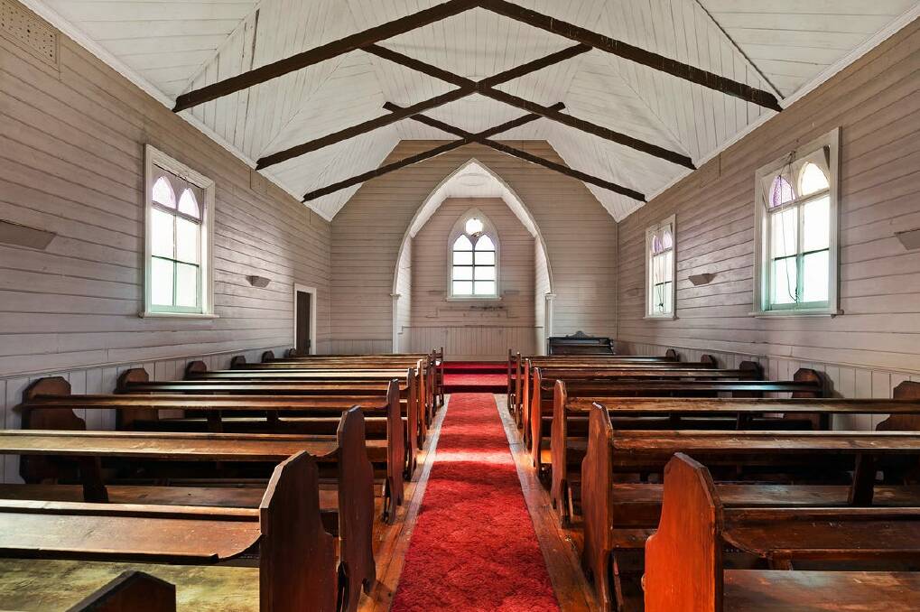 Church built by early squatter to honour his wife up for auction