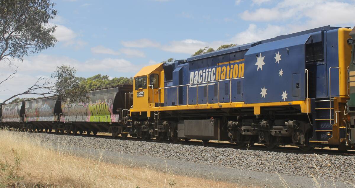 The upgrade of northern Victoria's railway network is seen as key to moving grain and fruit to the coastal ports. 