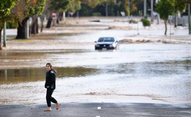 Many communities were inundated with flood water along the Murray River.