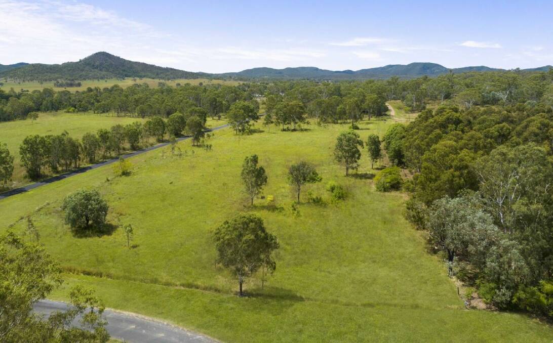 Offers over $100,000 are sought for this two hectare block at Kilkivan in the Gympie region of Queensland. A development approval is first needed to build a home there. Picture from Ray White Gympie