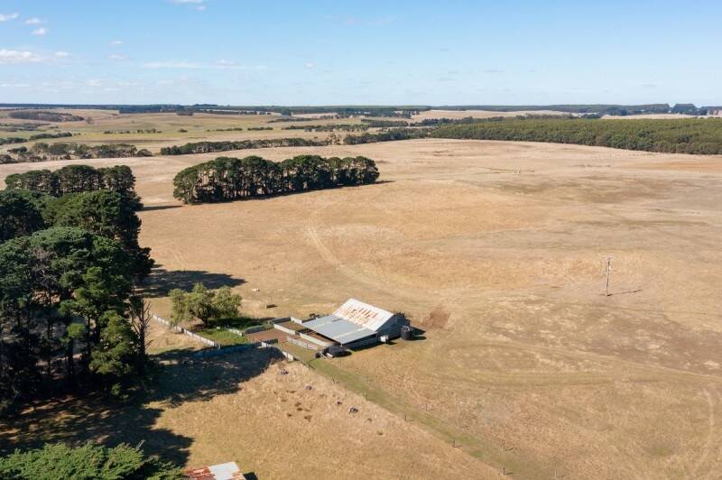 ANOTHER BIG RESULT: This 112ha grazing country in Victoria's Western District sold for $2.16 million. Photo by Charles Stewart.