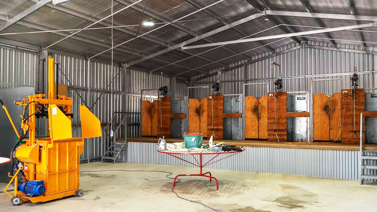 New shearing shed, undercover yards - Charlie's Run is ready for sale