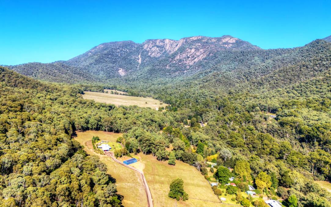 Airline pilot falls in love with the mountain along his route between Melbourne and Sydney. Pictures: Dickens Real Estate.