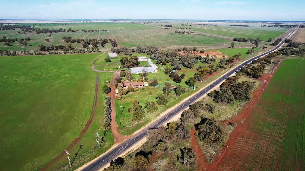 A good price of around $2.76 million was paid for the home block on this farm between Wycheproof and Lalbert. Pictures from Ray White Rural