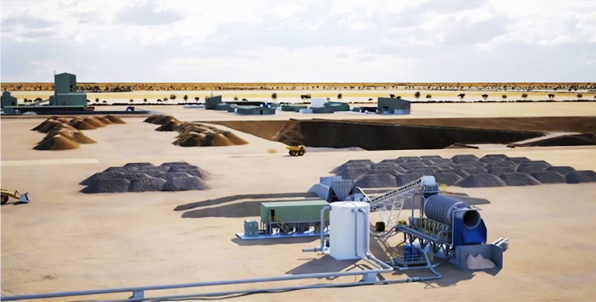How the Mallee mine will look. Graphic from VHM Ltd.